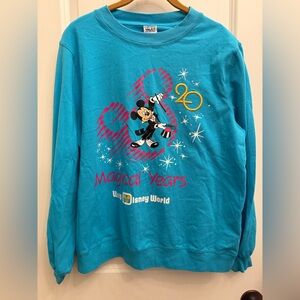Walt Disney World 20 Magical Years Vault 50 Collection Long Sleeve T-shirt L